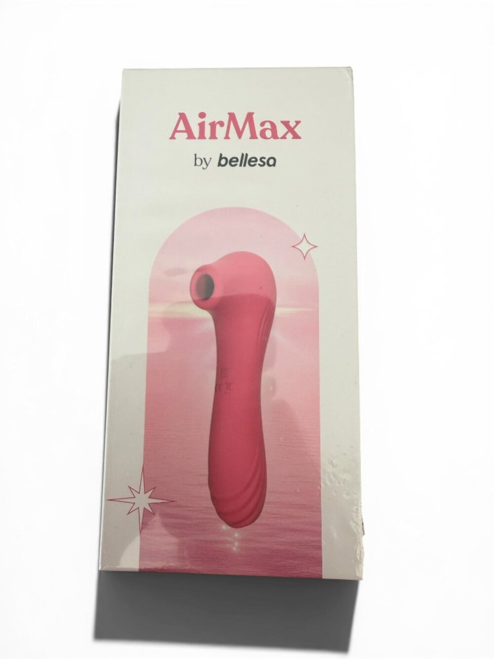 New in Box - Bellesa Air Max Pink Silicone Suction Toy - MSRP $69